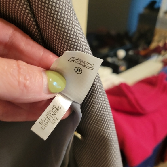 Calvin Klein Gray & White Jacket 14 - Picture 6 of 7